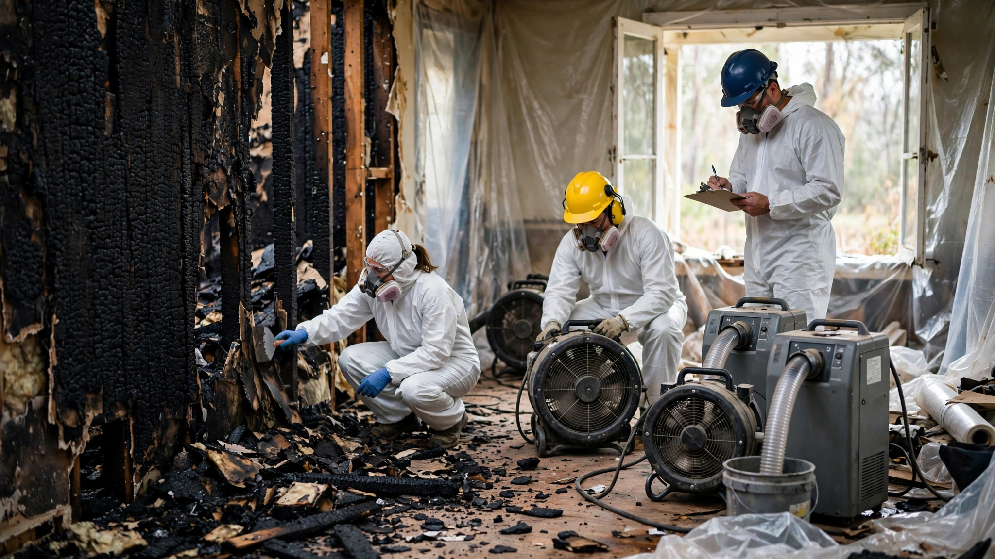 Fire and Water Damage Restoration Guide