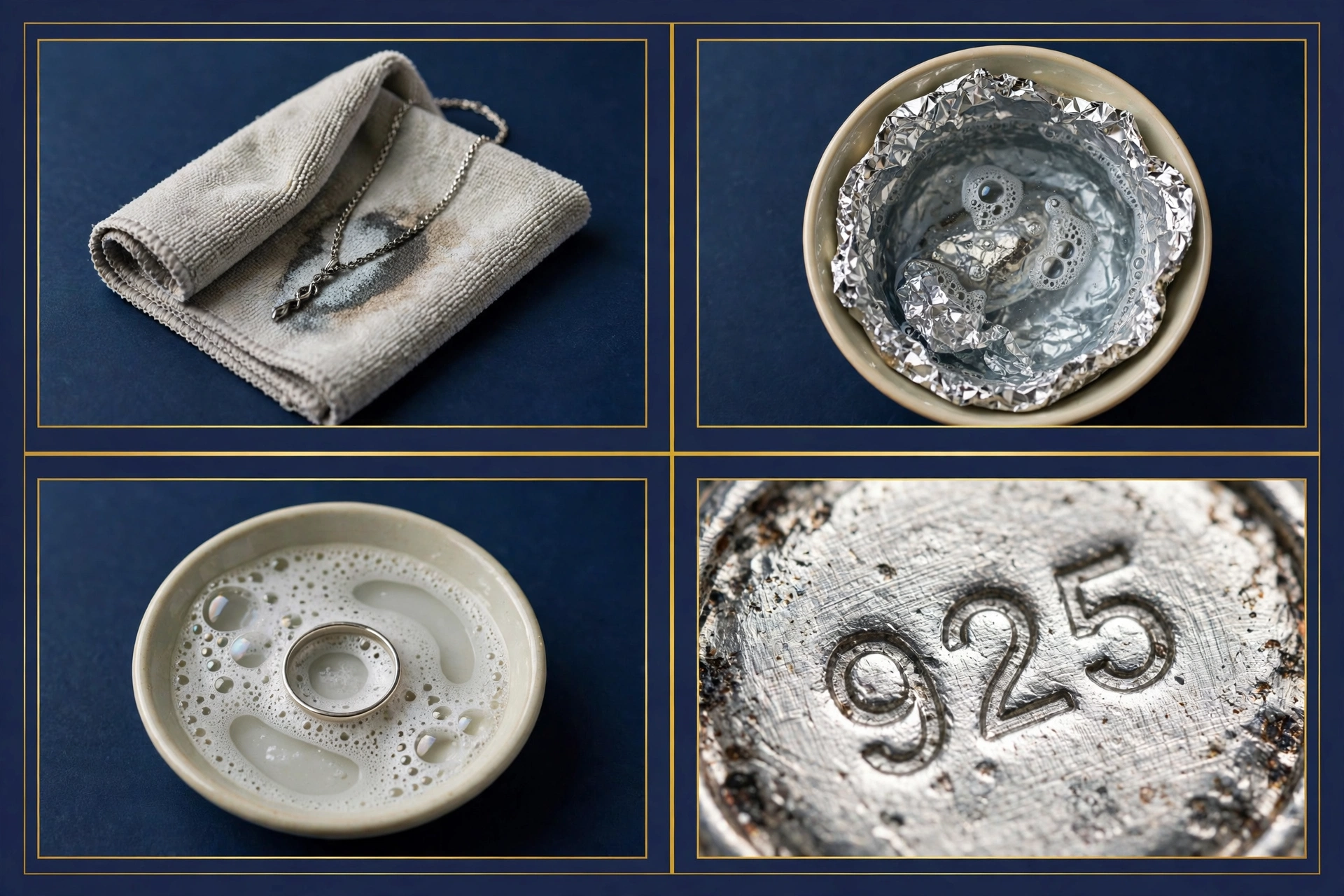 clean jewelry at home