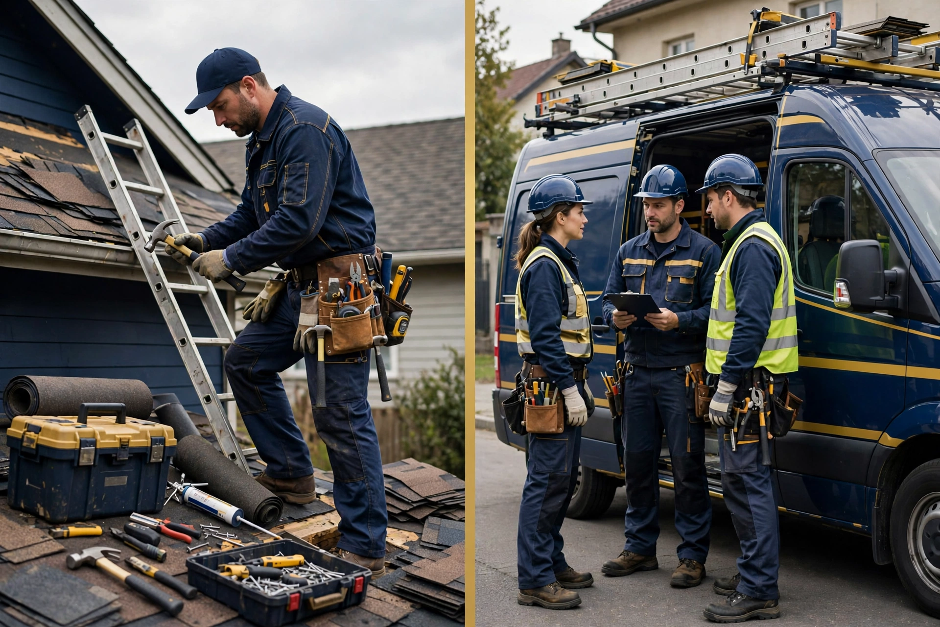 hire a roofing contractor