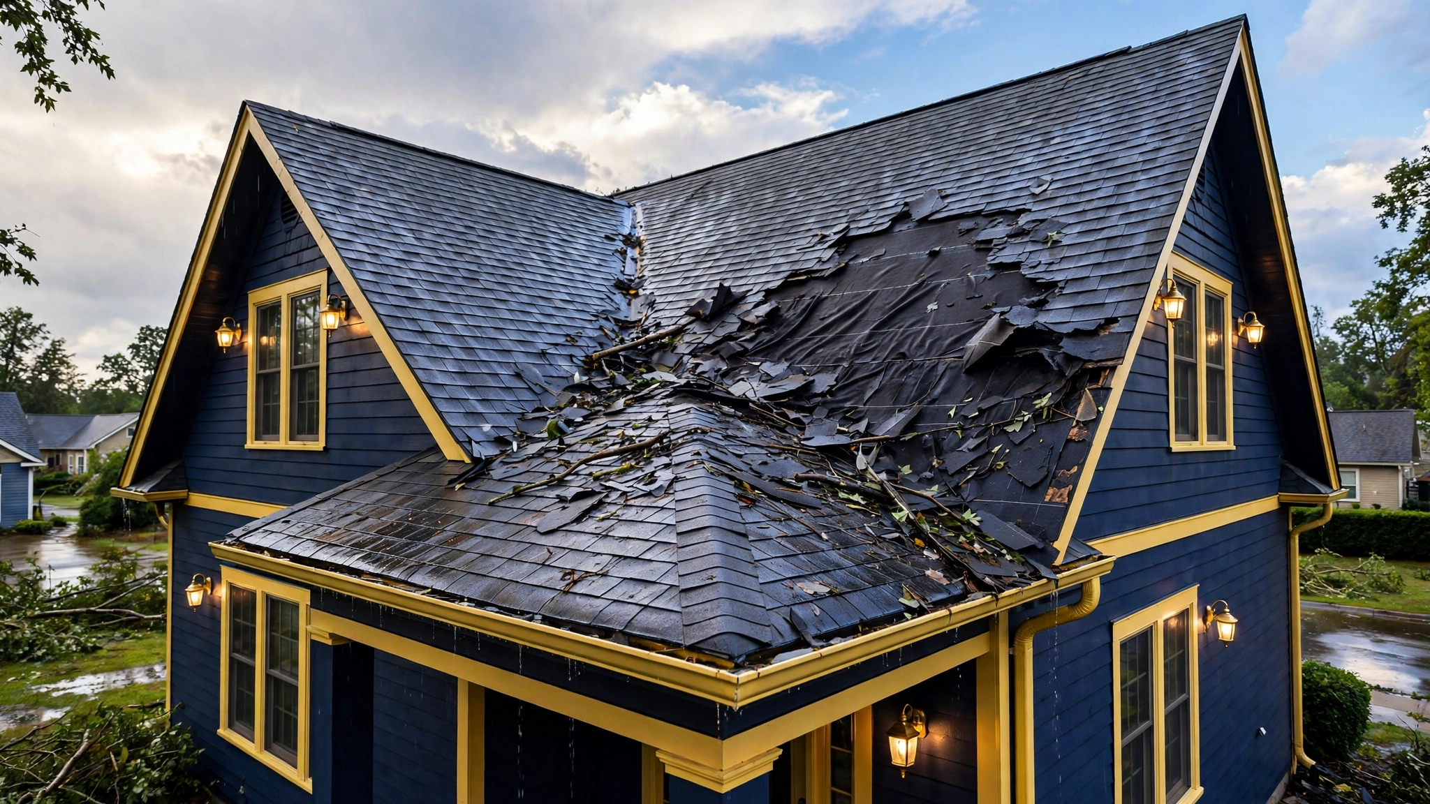 Roof Storm Damage Repair Guide