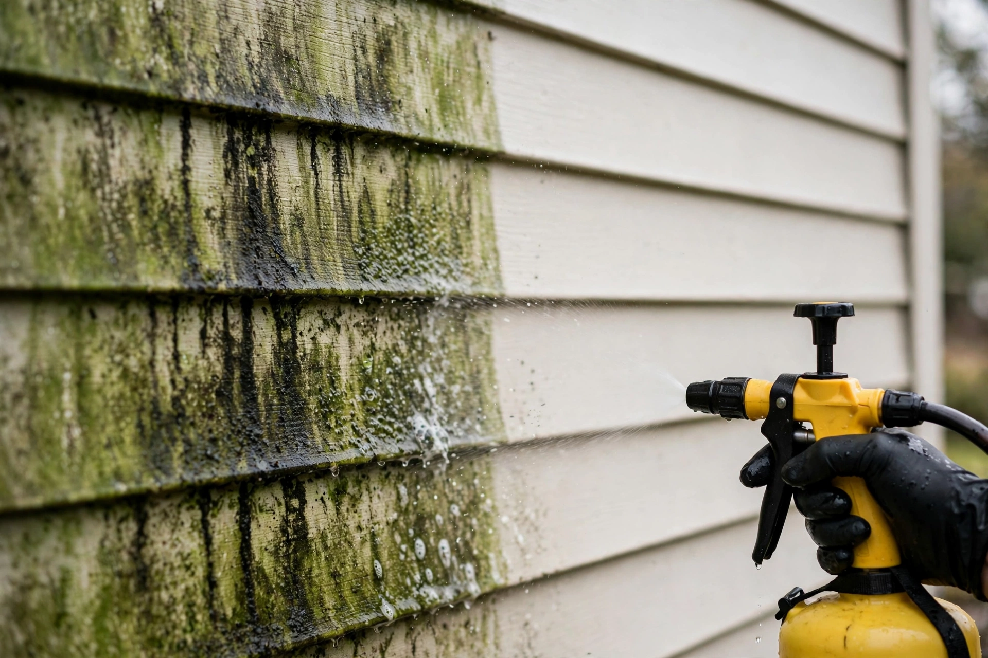 how to clean house exterior